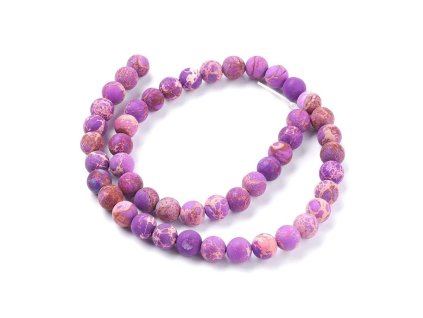 Regalit dofarbený fialový 8 mm