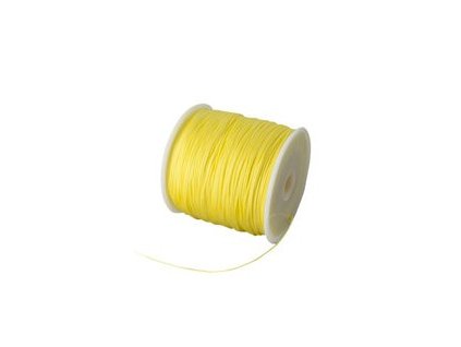 Nylon cord 0.8 mm, yellow 0Q (winding approx. 90m)