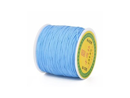 Nylonová šňůrka 0,8 mm, modrá 29 (návin cca. 90m)