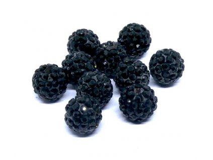 Chaton ball black 10 mm