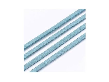 Cord imitation leather 2.5 mm, 24 aqua