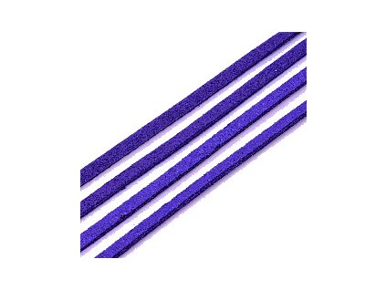 Cord imitation leather 2.5 mm, 09 royal blue