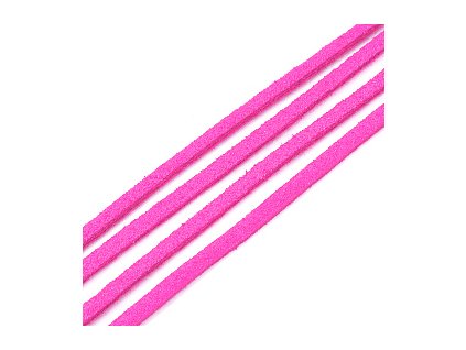 Cord imitation leather 2.5 mm, 0R deep pink