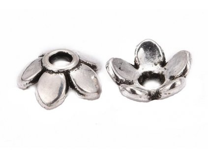 8250 4 ozdobny kaplik 6 5x6 5x2 mm starostribro