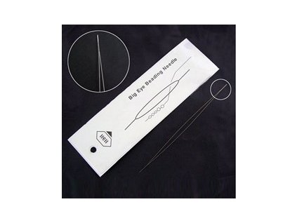 8588 navlekaci jehla big eye 75x0 3 mm ocel