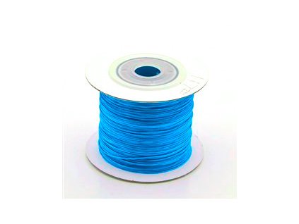 Nylon cord 0.4 mm, blue (approx. 100m spool)