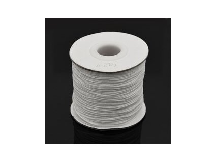 Nylon cord 0.4 mm, 03 white (approx. 100m spool)