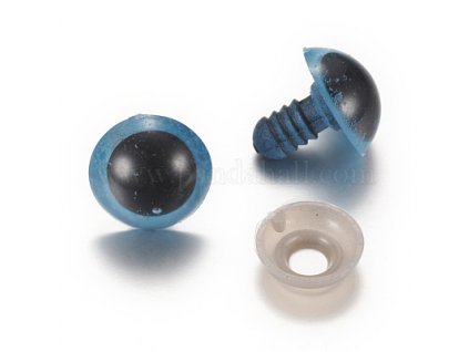 Safety eyes, 10mm, color blue