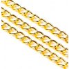 Chain 5x3.5x0.8 mm, gold color