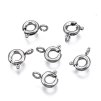 Round clasp 8x6.5x1.5 mm, steel 304