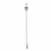 Extension chain with lobster clasp 50 mm, steel 304