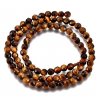 Tiger's eye 4 mm, faceted