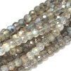 Labradorite 4 mm, faceted
