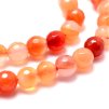 Carnelian 4 mm, faceted