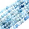 Aquamarine 4 mm, faceted