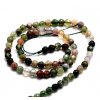 Indian agate 4 mm, faceted