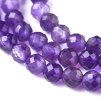 Amethyst 4 mm, faceted