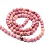 Rhodonite faceted 4 mm