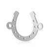 Connector component, horseshoe 10x13.5 mm, 201 steel