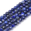 Lapis Lazuli faceted 4 mm