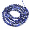 Lapis Lazuli faceted 4 mm