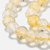 Citrine faceted 4 mm