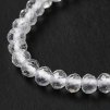 Křišťál fasetovaný 4x3 mm