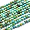 Turquoise faceted, 2 mm