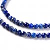 Lapis Lazuli faceted 3 mm