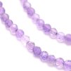 Amethyst 2.5 mm, faceted