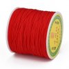 Nylon cord 0.8 mm, red 0S (roll approx. 90m)