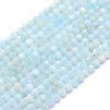 Faceted aquamarine, 2 mm