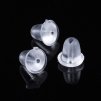 Earring stopper 4 mm, clear
