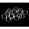 Kroužek 12x1,2 mm, barva platina