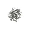 Jump ring 5x0.8 mm, hematite color