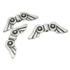 2666 1 kovove koralky kridla 8x20 mm barva starostribro