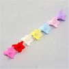 Plastic bead, bell shape 22x22 mm, assorted colors
