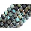 African turquoise matte 8 mm