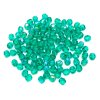 Faceted glass beads, 4mm round shape, color 50720/28701