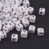 Plastové korálky, písmenko 6 mm, A-Z (Písmeno Z)