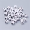 Plastové korálky, písmenko 6 mm, A-Z (Písmeno Z)