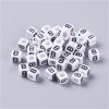 Plastové korálky, písmenko 6 mm, A-Z (Písmeno Z)