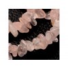 Rose quartz fragments, 5-8mm