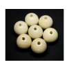 Wooden round bead 40 mm, natural color