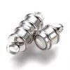 Magnetické zapínanie valec 17x6 mm, farba platina