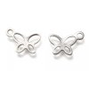 5756 1 kovovy privesek motyl 11 5x7x0 7 mm ocel 201