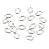 Oval 6x4x1 mm, steel 304