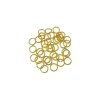 Jump ring 8x1 mm, color gold