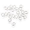 Oval 5x4x0.7 mm, platinum