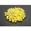 Faceted glass beads, 6mm round shape, color 80000/28701